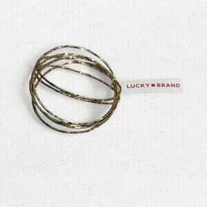 Lucky Brand Boho Bangles Bracelets in Gold